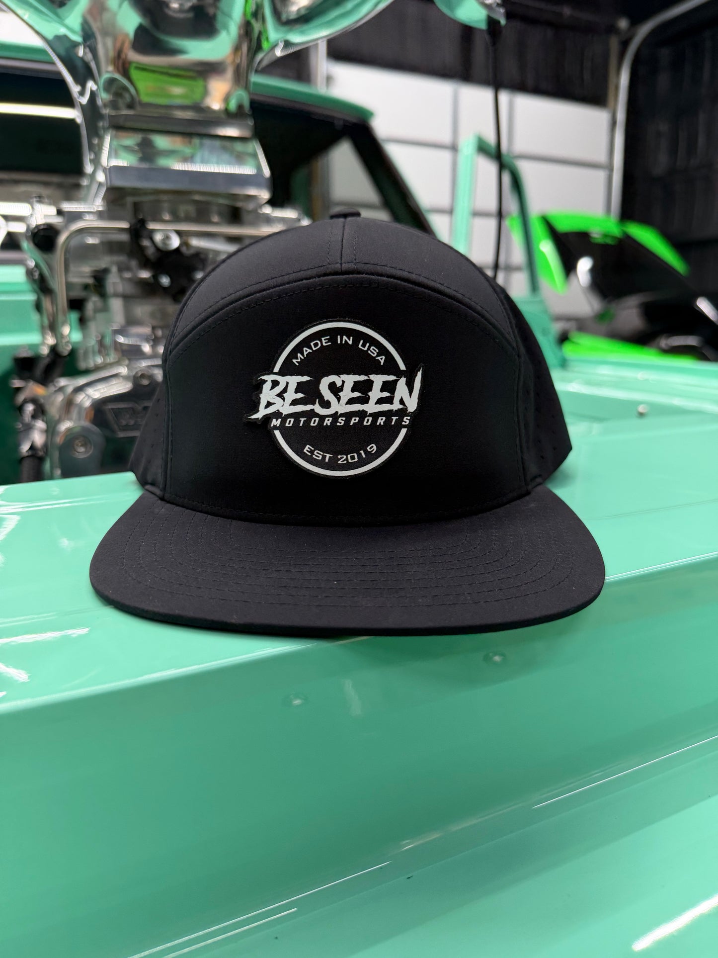 Be Seen Motorsports Logo Hat (Performance SnapBack)