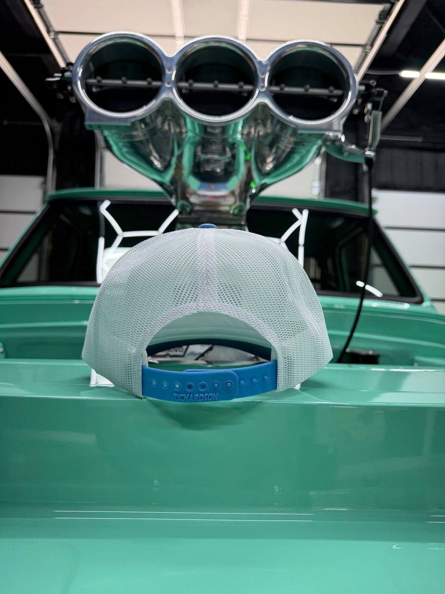 Be Seen Motorsports Logo Hat Curved Bill (SnapBack)