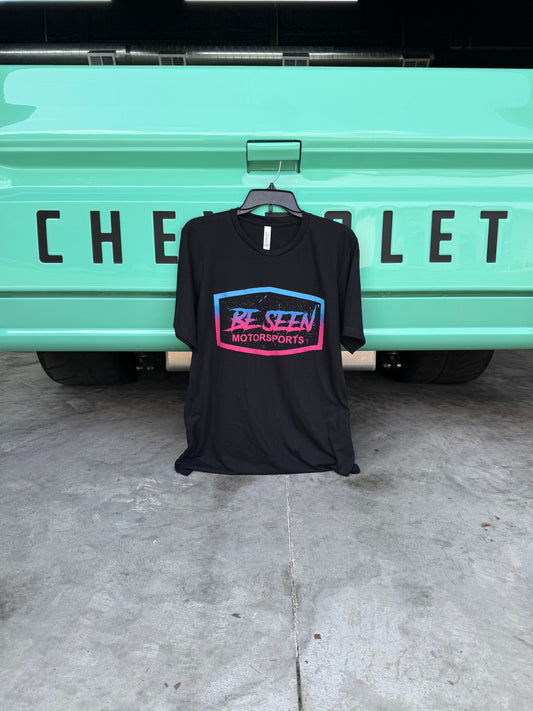 “Miami Vice Be Seen Motorsports Logo” T-Shirt
