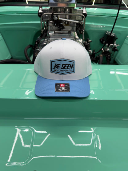 Be Seen Motorsports Logo Hat Curved Bill (SnapBack)