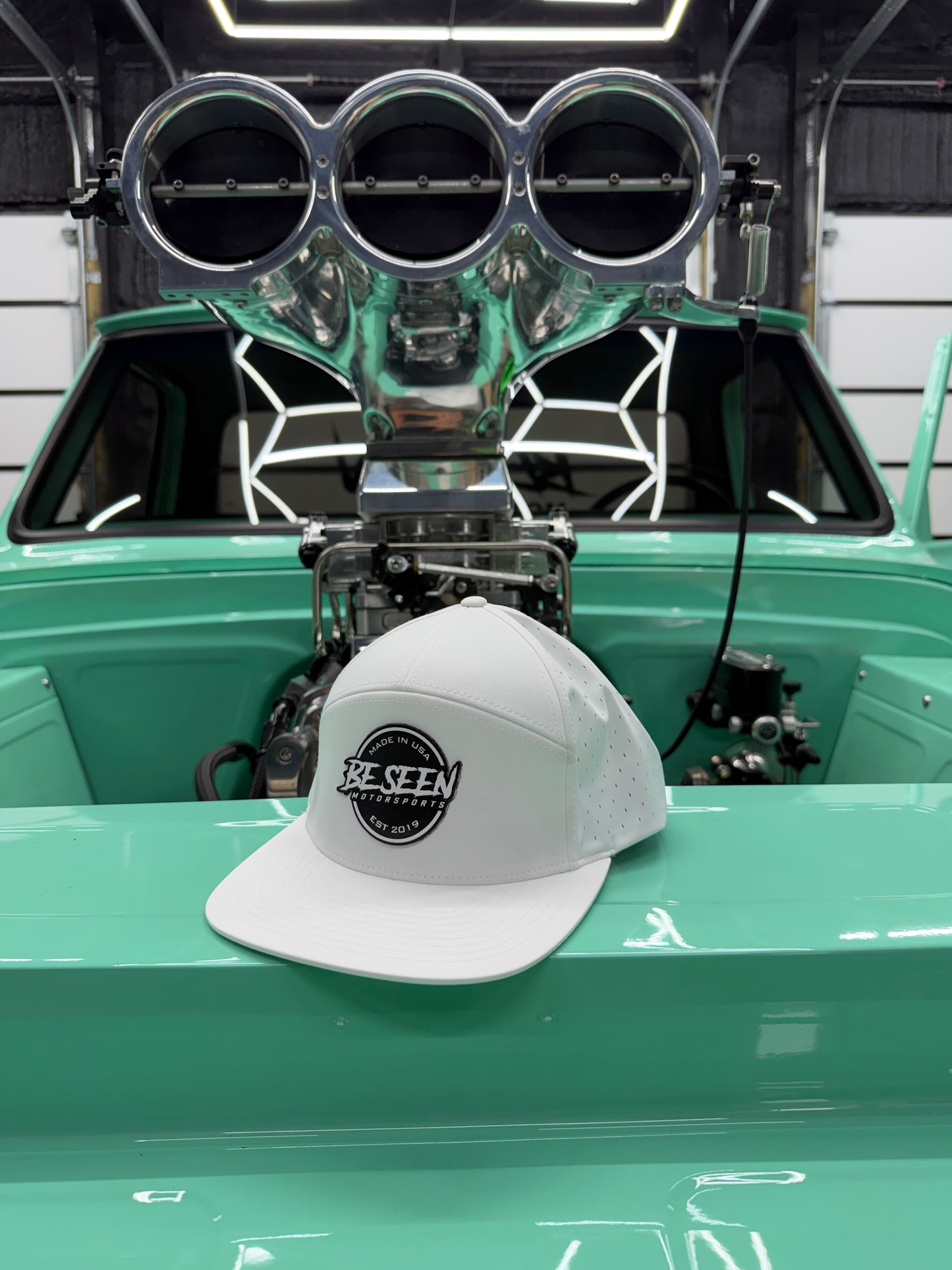 Be Seen Motorsports Logo Hat (Performance SnapBack)