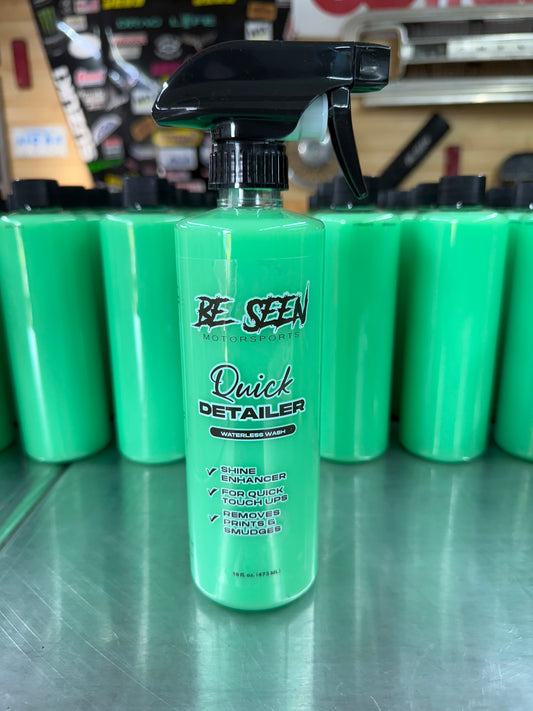 Be Seen Motorsports Detail Spray / Waterless Wash