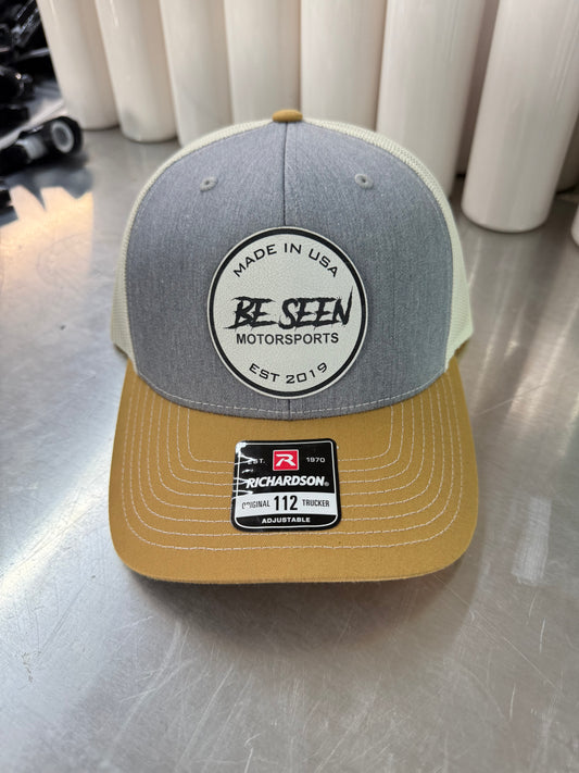 Be Seen Motorsports Logo Hat Curved Bill (SnapBack)