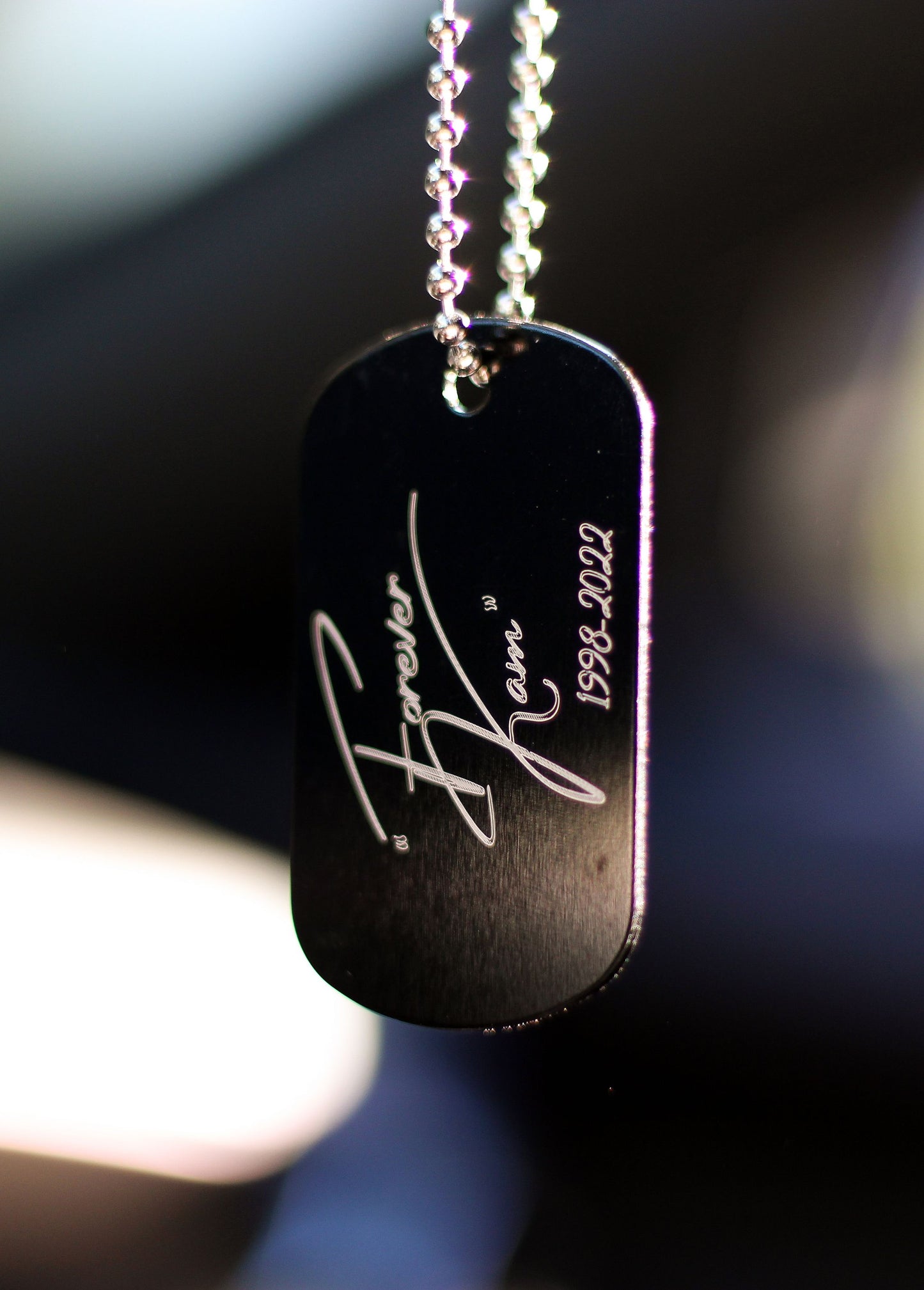 "Forever Kam" Dog Tag